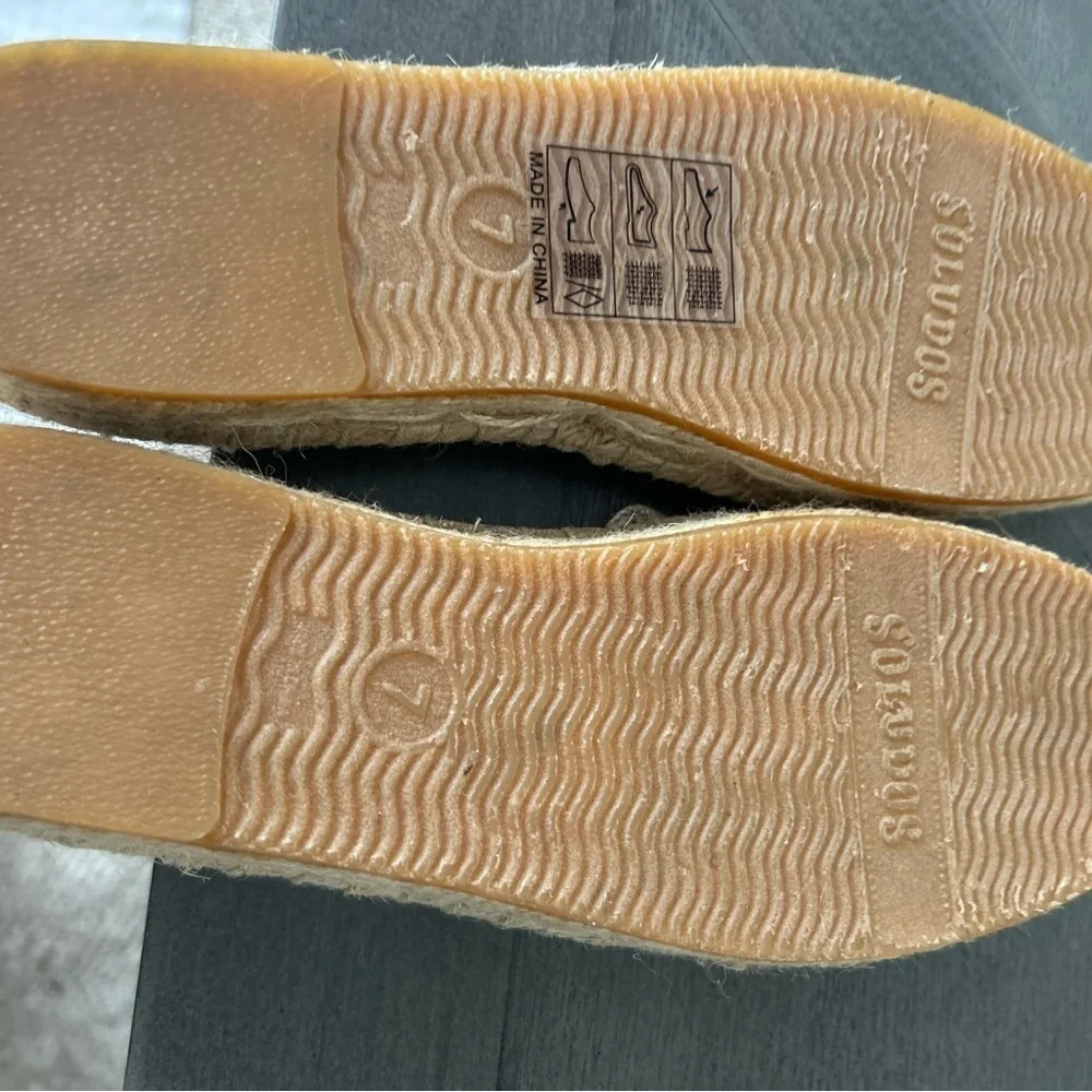 Soludos Revolve Palm Tree Smoking Slipper